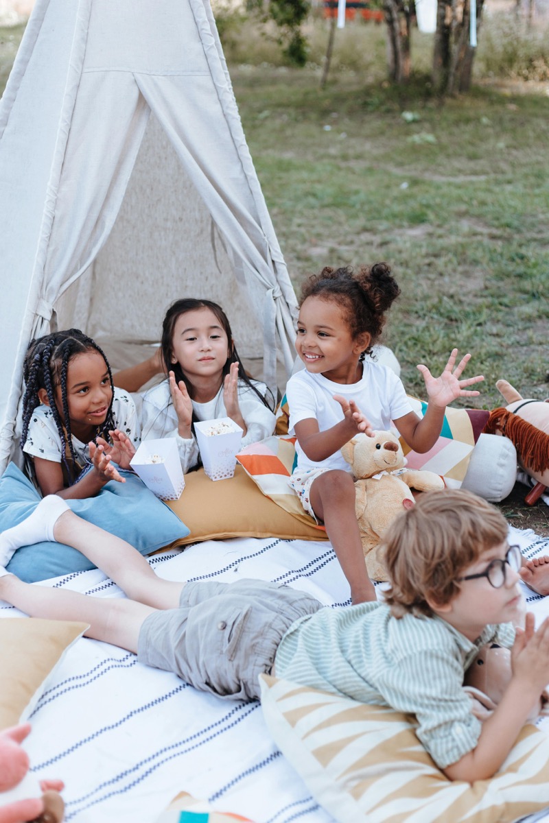 Children enjoying outdoor activities near the Sutherland Shire
