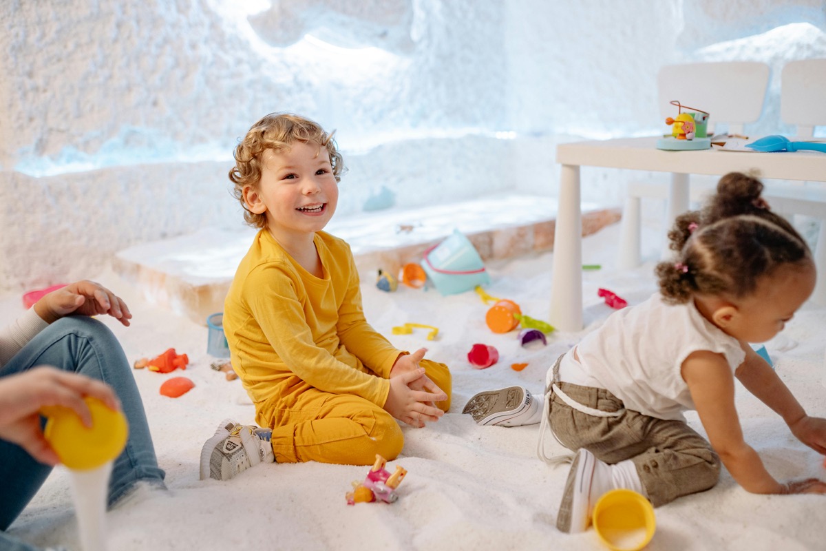 Babies and toddlers at a library rhymetime session in Sydney